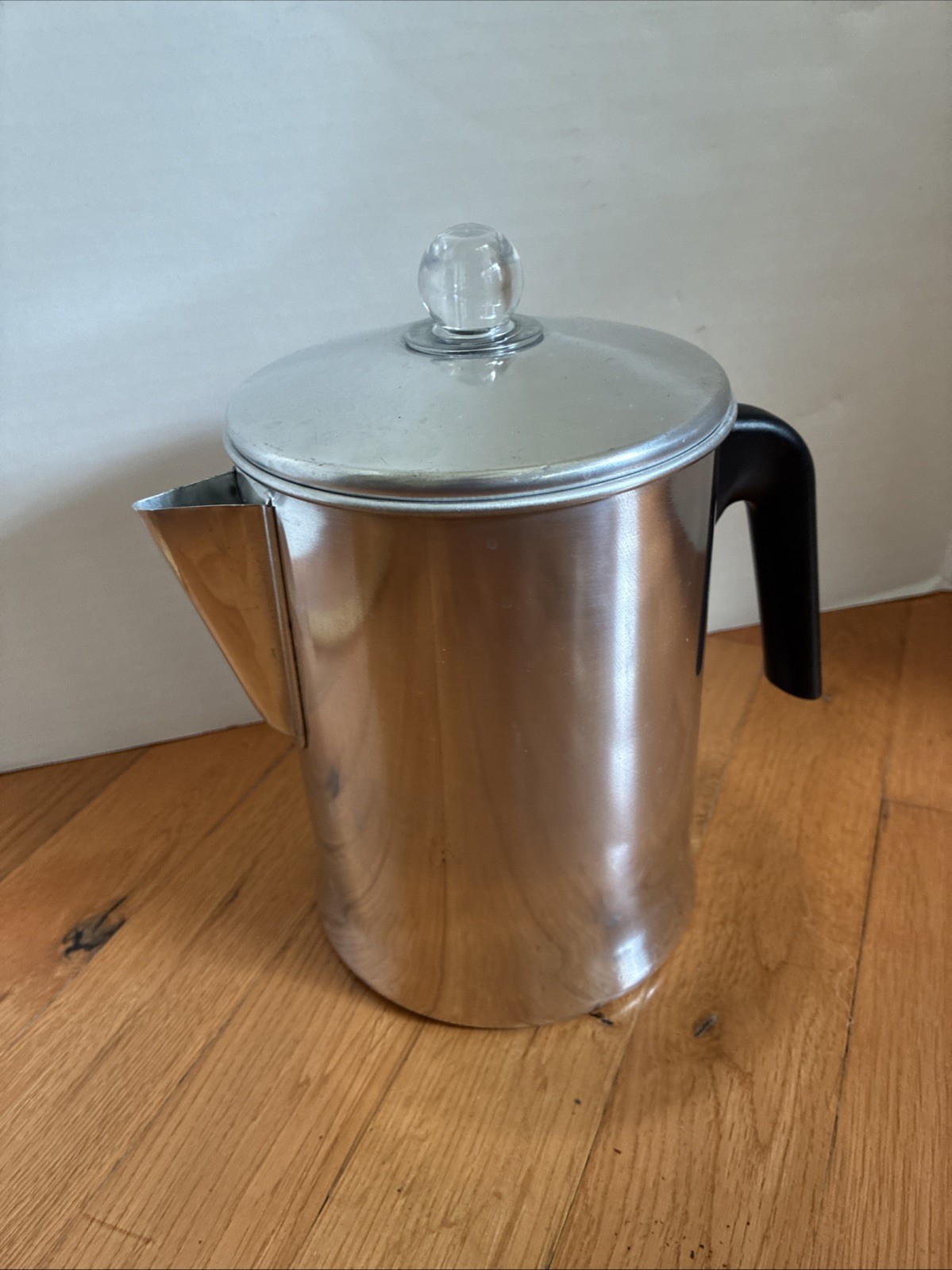 Aluminum Ware Stove Top Coffee Pot Percolator 8 Cup Camping