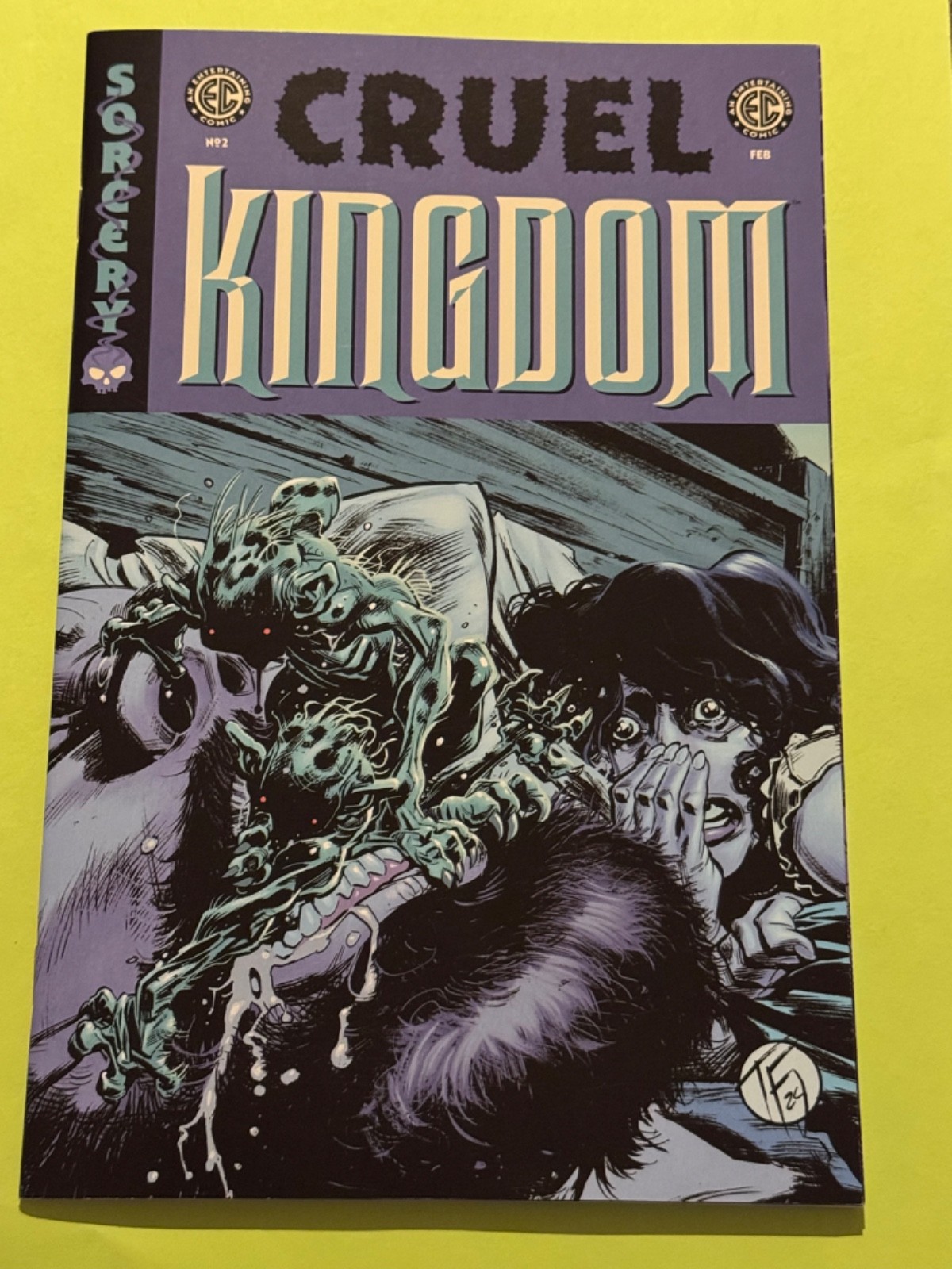 Cruel Kingdom #2 Tom Fowler EC Homage Variant Sword & Sorcery Anthology NM/NM+