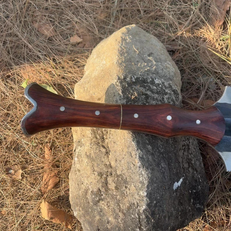 Custom Handmade 36” Tactical Machete Sword | Carbon Steel Blade | Hunting Sword