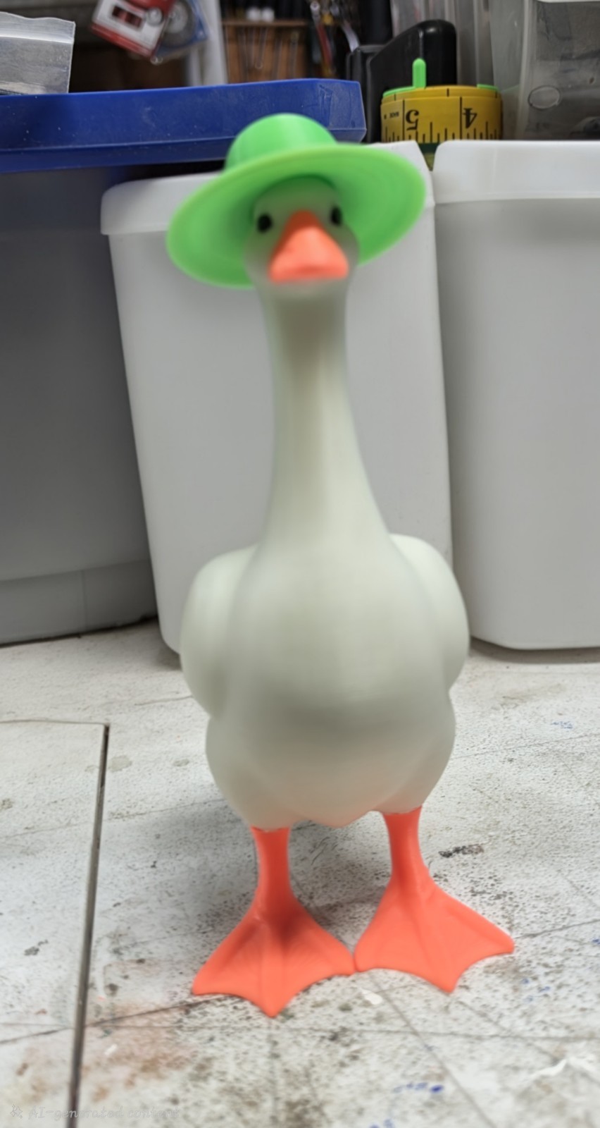 3D printed custom design Goose.