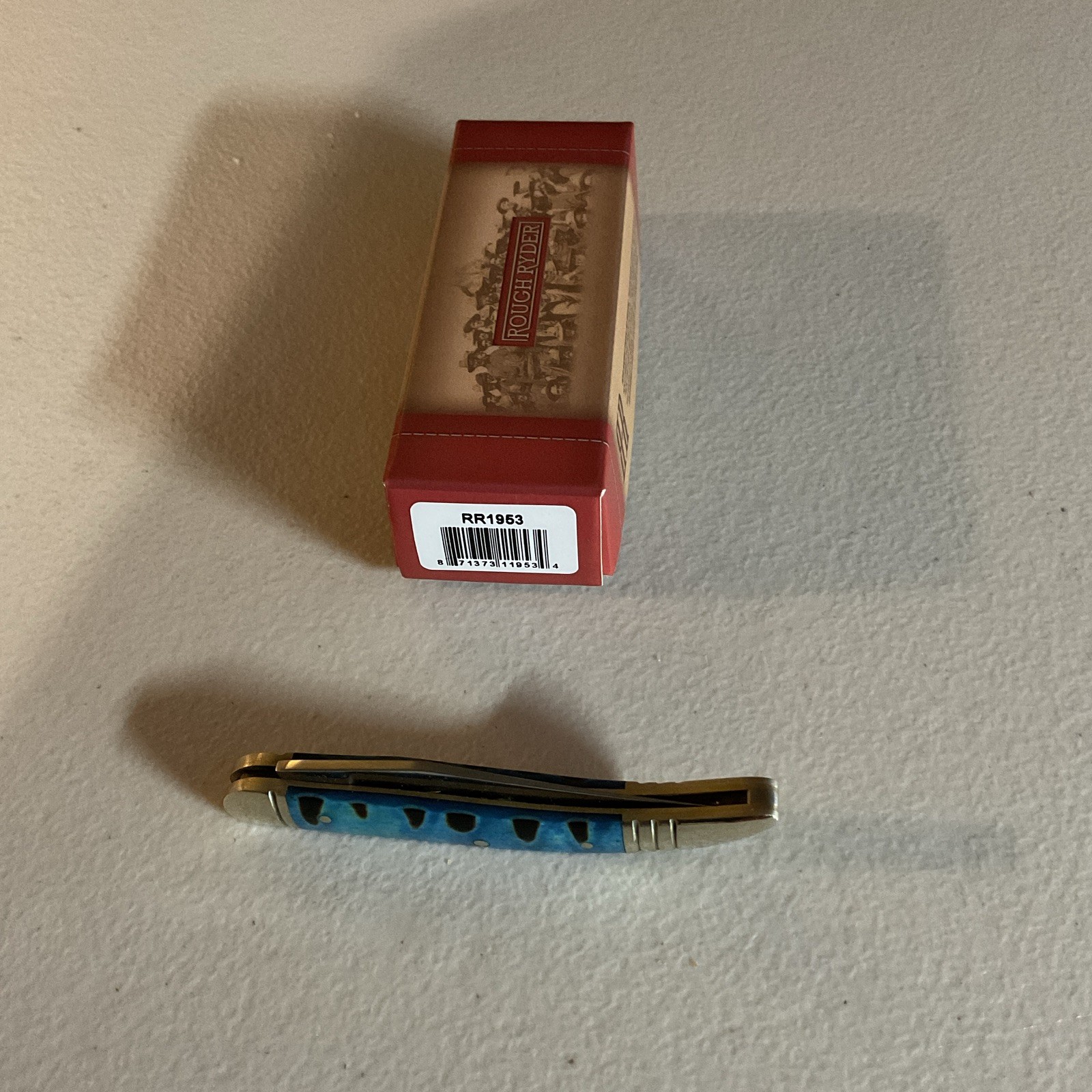 Rough Ryder RR1953 Toothpick 1-Blade Slipjoint Clip Point