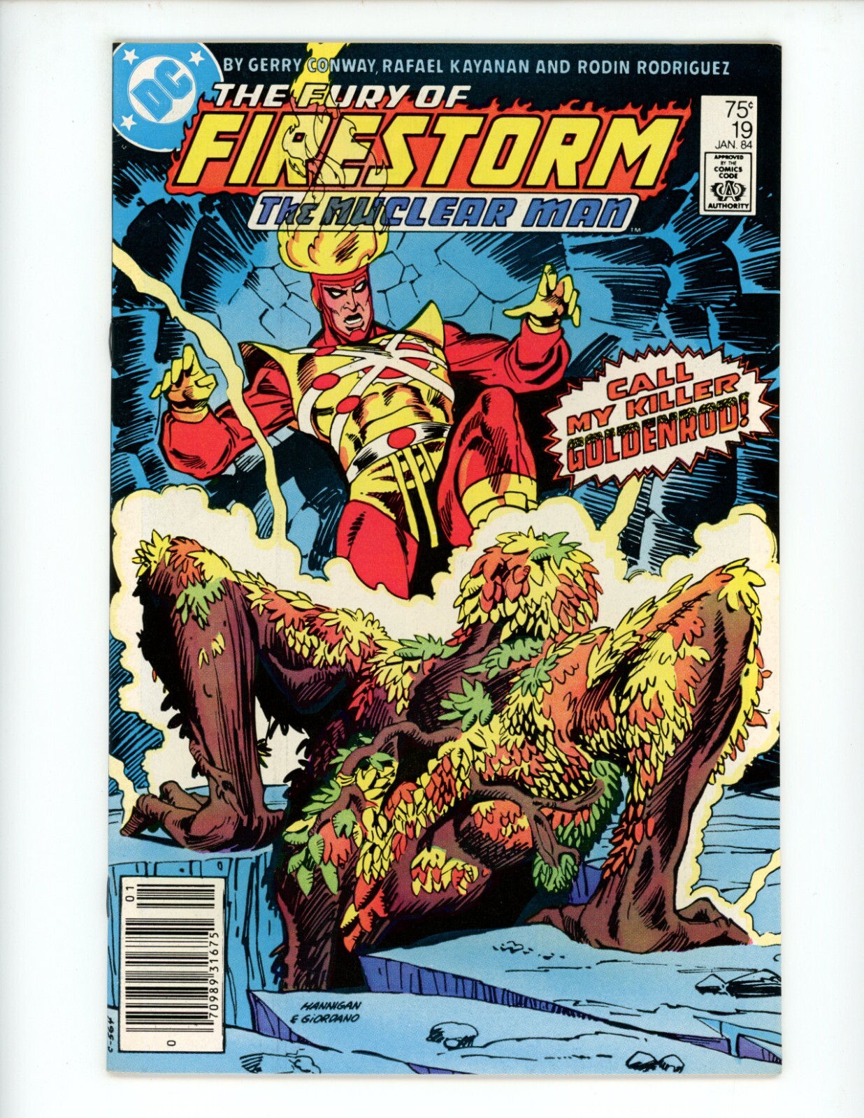 Firestorm #19 Comic Book 1984 NM- Gerry Conway Ed Hannigan DC Newsstand