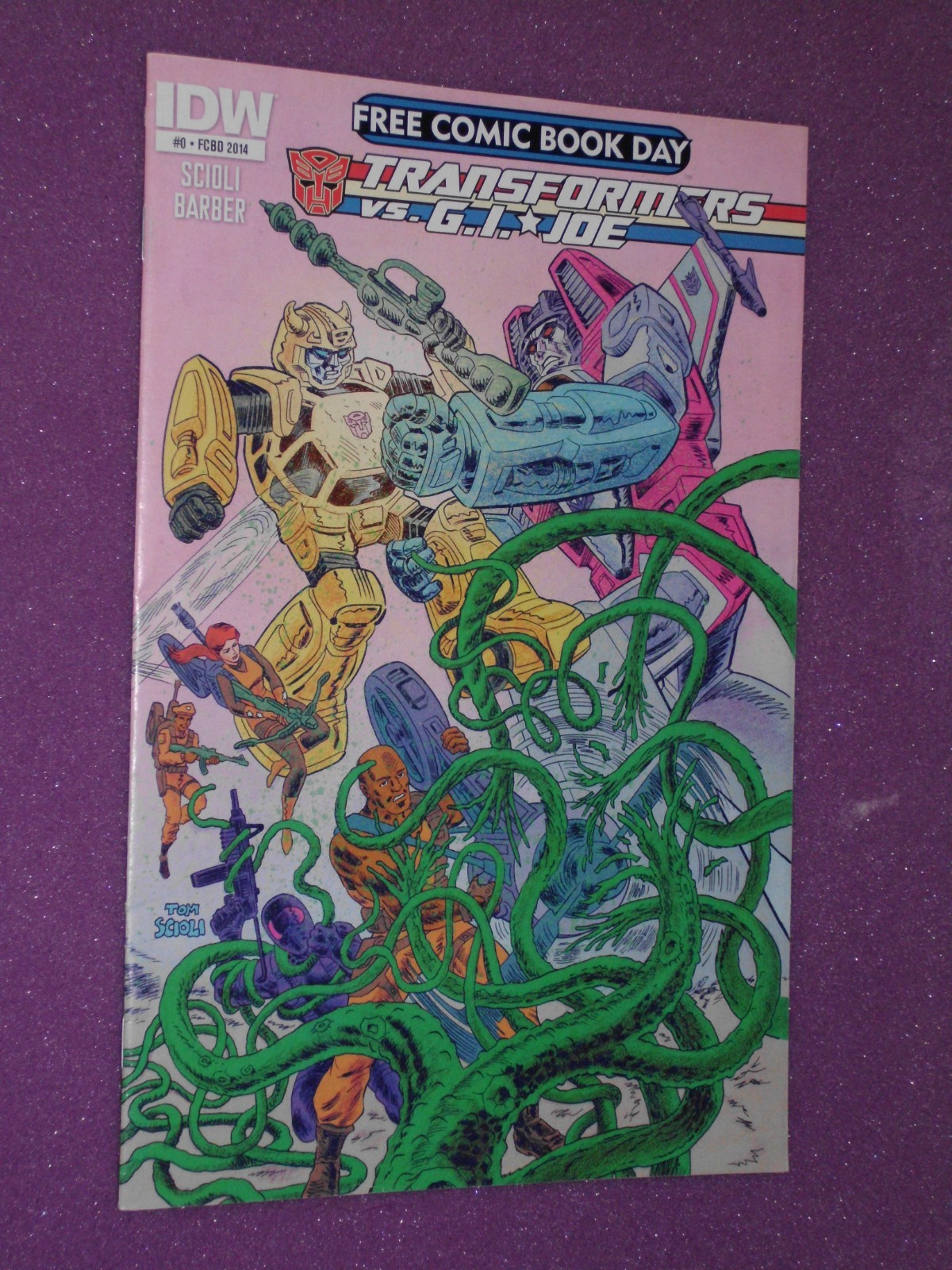 TRANSFORMERS vs G.I. JOE #0 – IDW