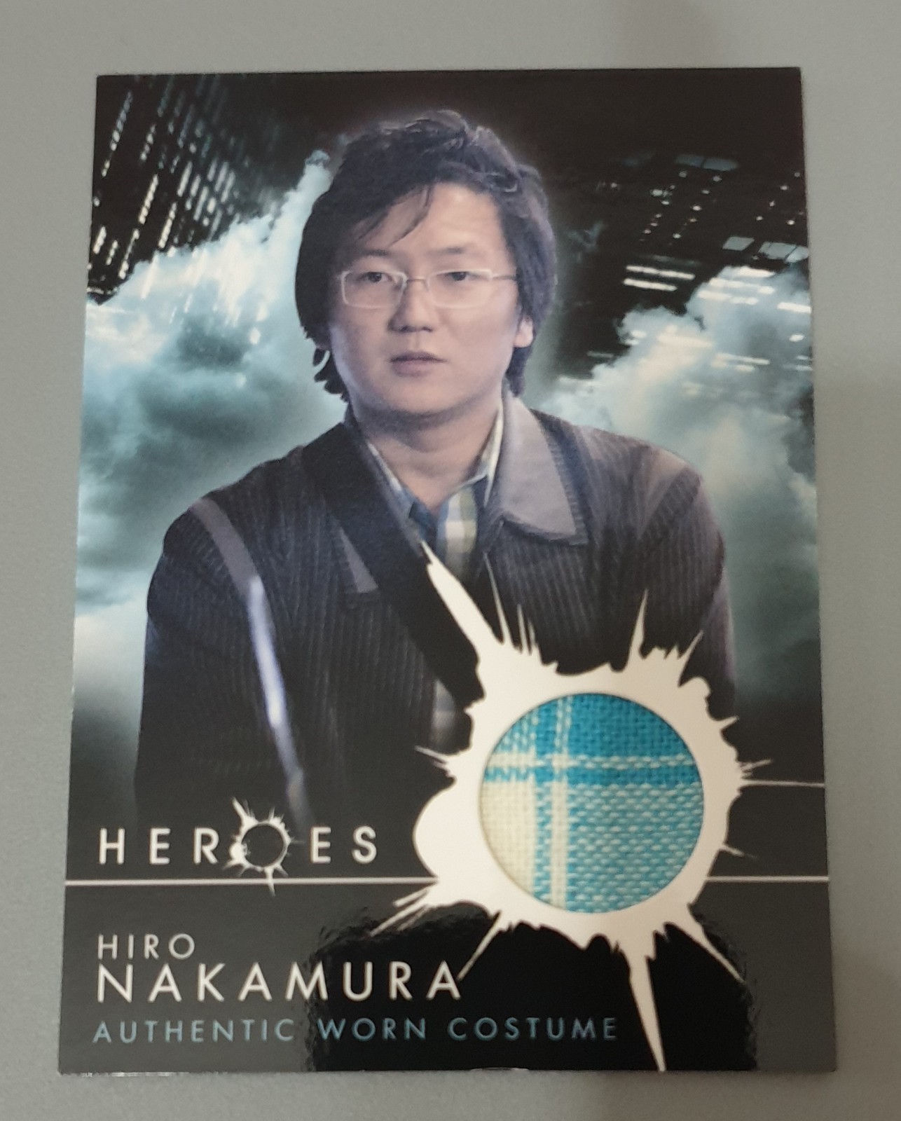 Heroes “Hiro Nakamura’s Shirt” Authentic Worn Costume Card