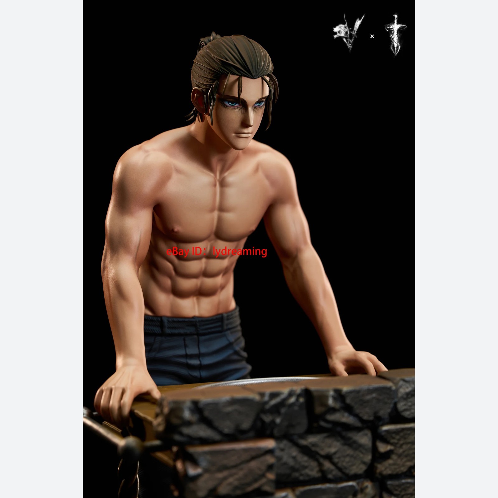 Damocles Studio Attack On Titan Eren Yeager 1:6 Scale Resin Statue Limited