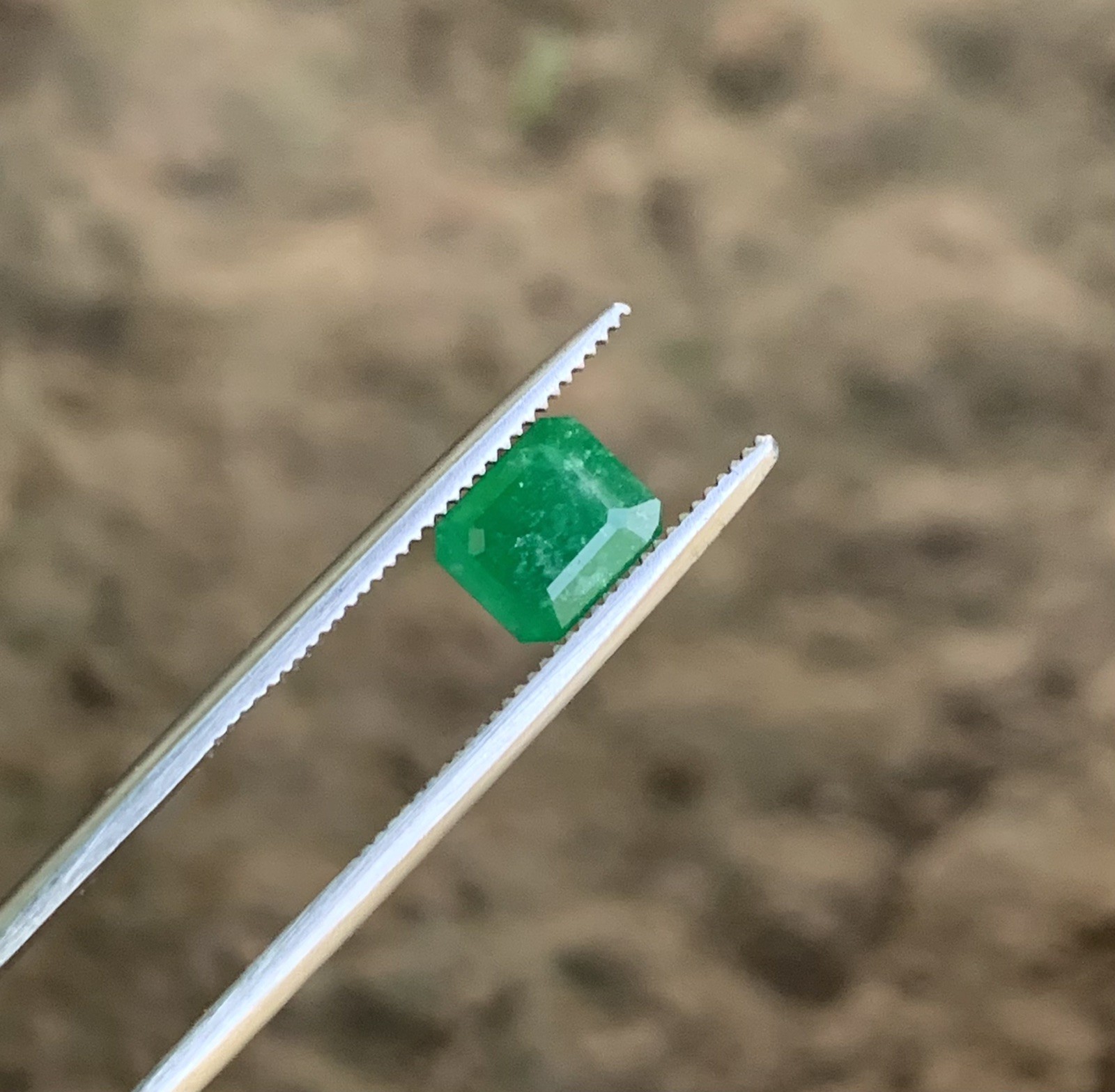 0.80 Ct Natural Emerald Loose Gemstone From Swat Pakistan.