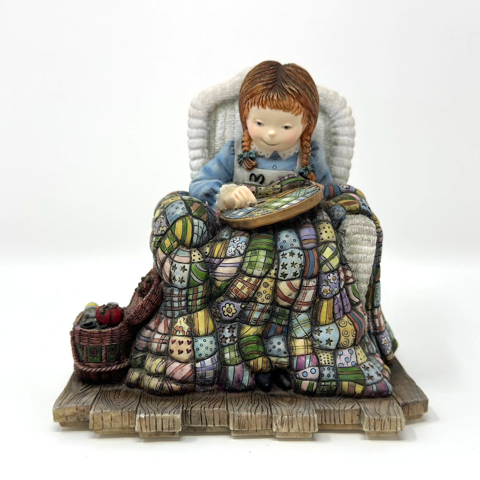 Special Friends Quilting Katie Figurine Sherri Buck Baldwin First Edition 2000
