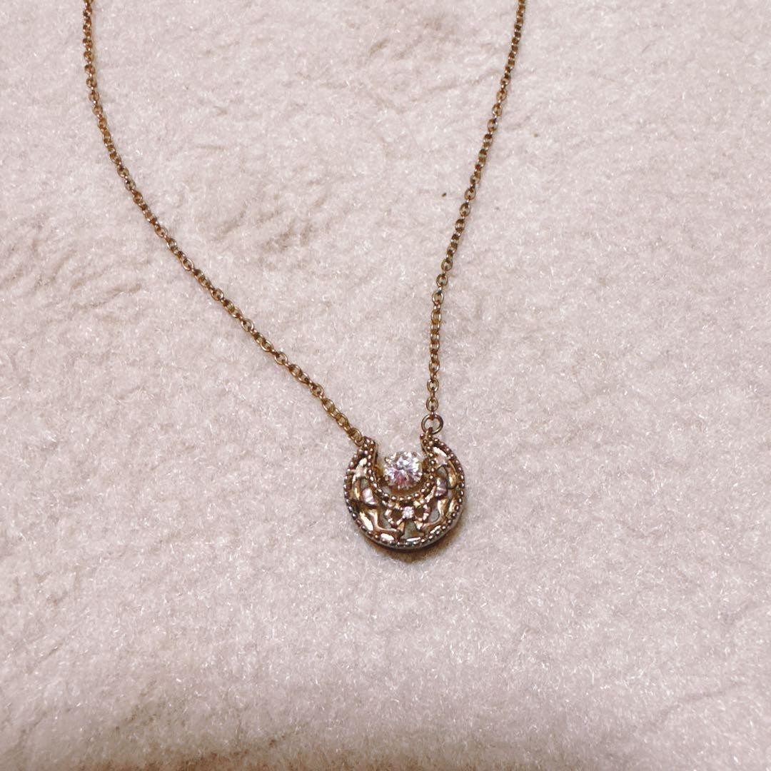 Sailor Moon Light Dancing Stone Necklace Pendant silver 925 Diamond Limited