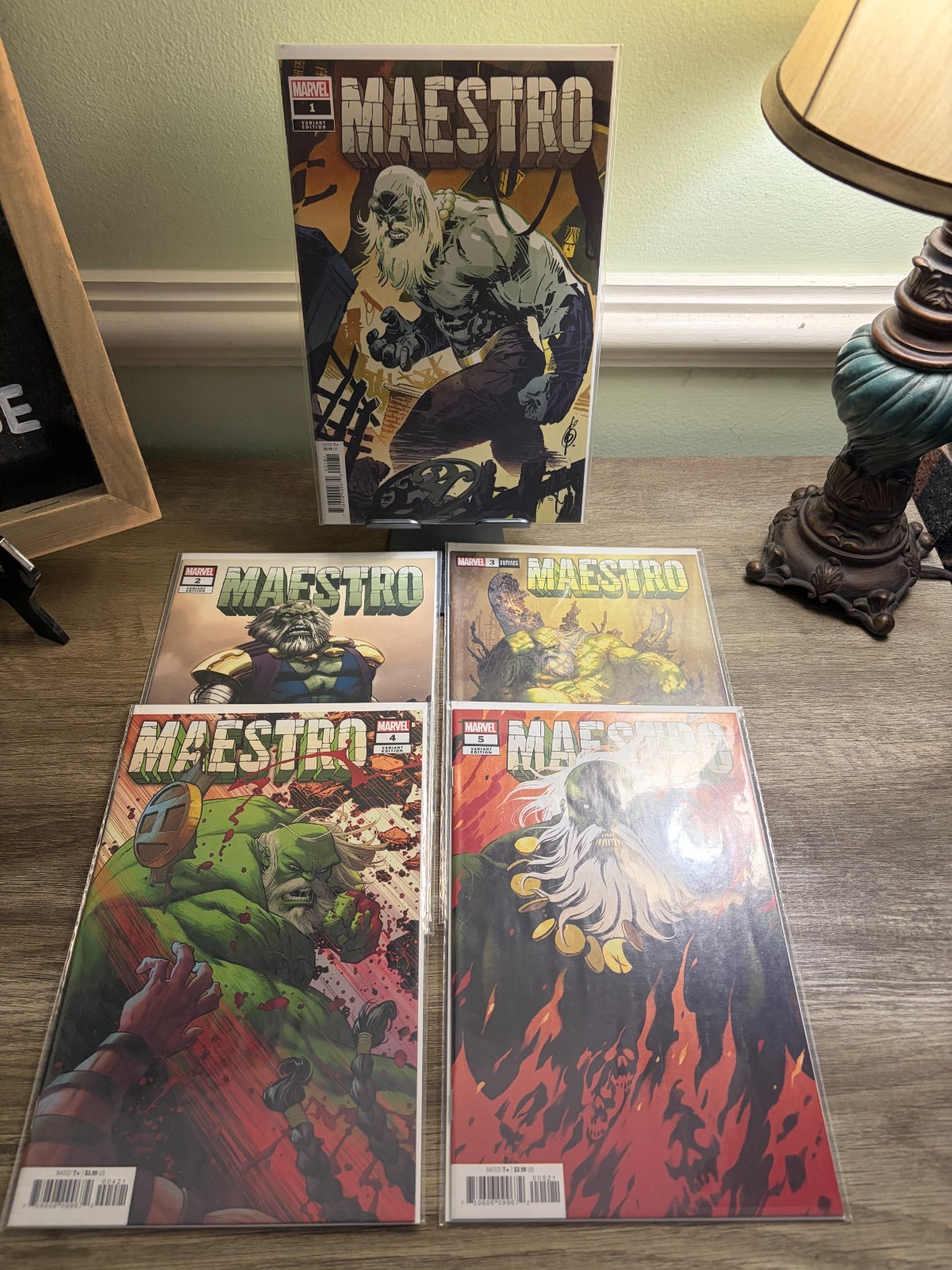 Maestro #1–5 Complete Mini Series Set – Peter David – Full Run VF/NM