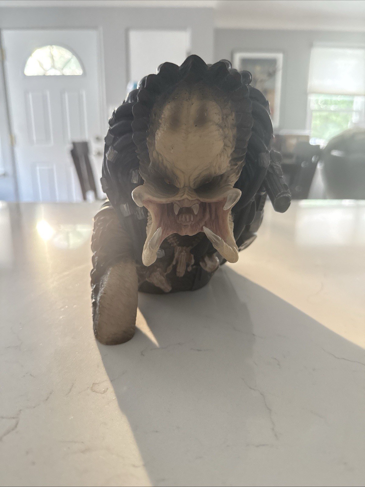 Unmasked Predator Vinyl Coin Bank by Diamond Select Toys 2015, 7″ Tall