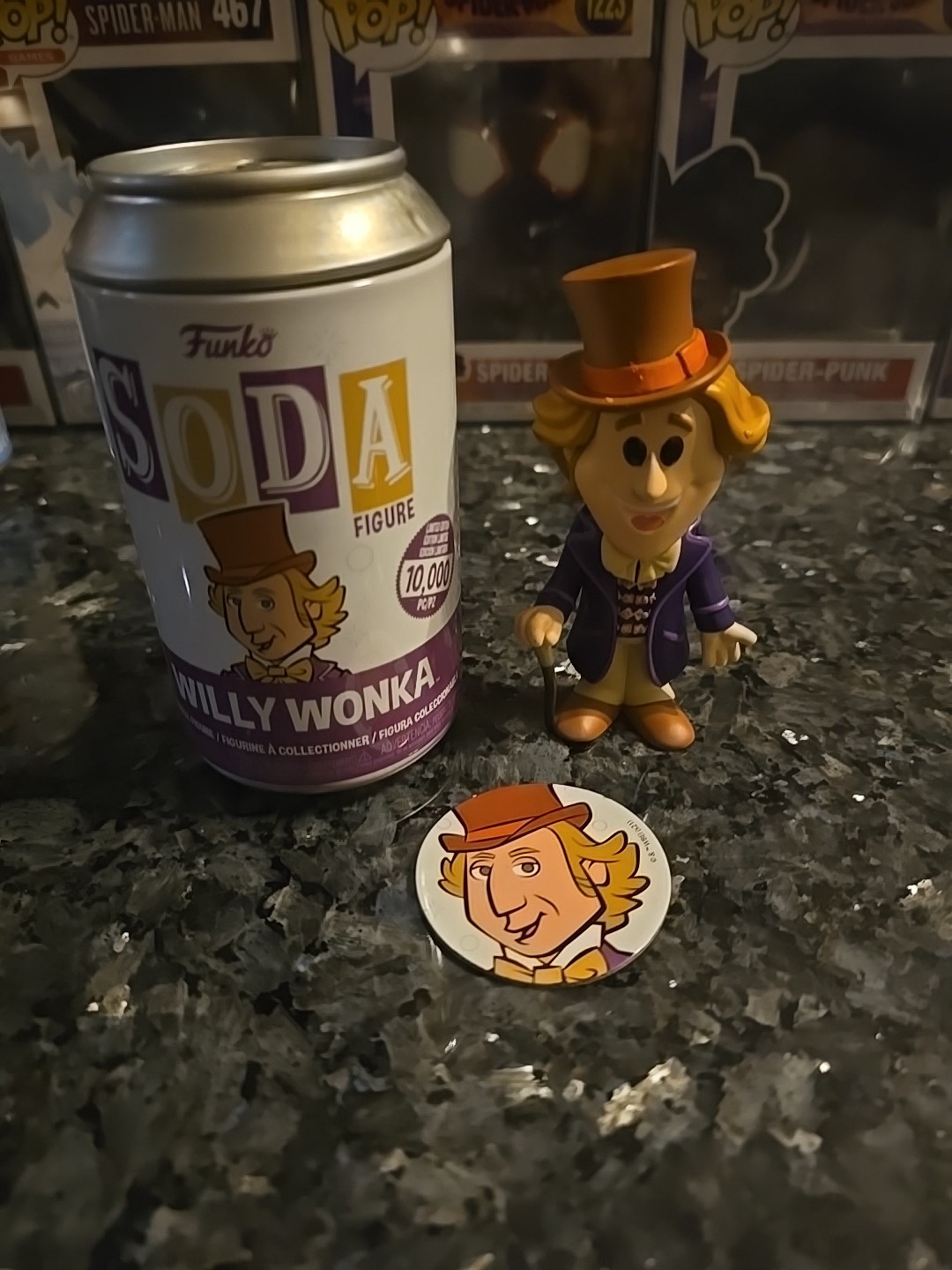Funko Soda Willy Wonka & The Chocolate Factory Vinyl Figure COMMON /10000 LE