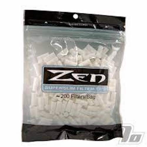ZEN Super Slim Filter Tips – 5 Bags – Resealable 200 Cigarette Bag SuperSlim