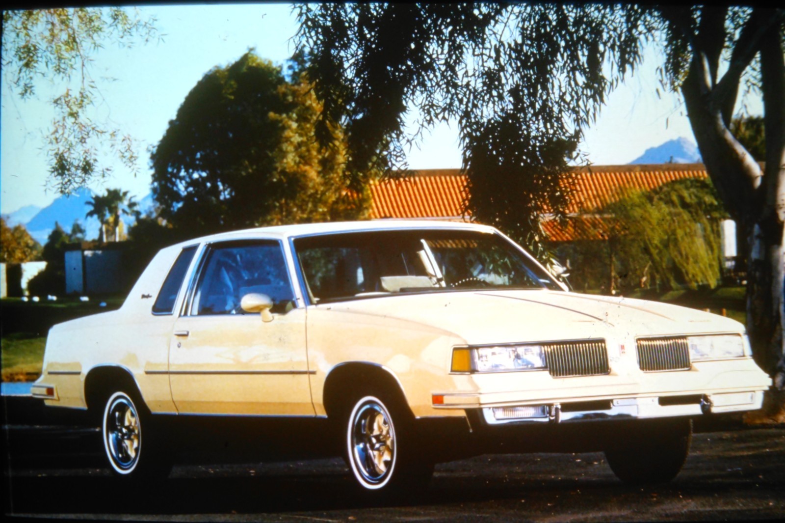 1987 OLDSMOBILE CUTLASS SUPREME COUPE Vintage press Photo Slide