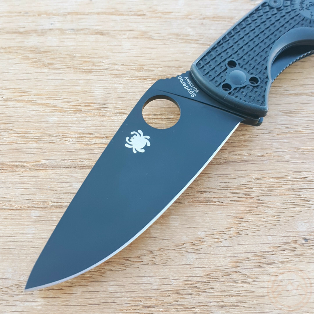 Spyderco Tenacious Folding Knife 3.38″ 8Cr13MoV Steel Blade Texture FRN Handle