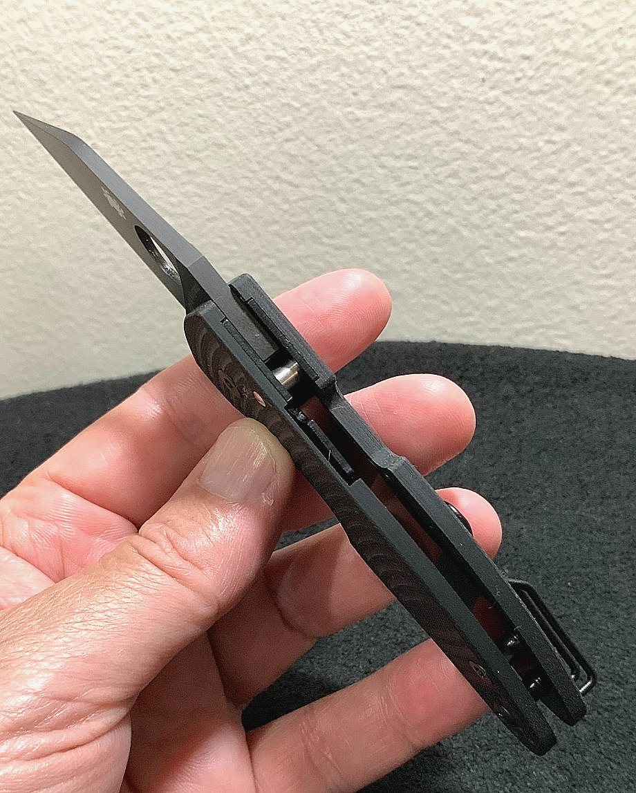 Spyderco MicroJimbo Salt CPM MagnaCut C264GMCBKP Wharncliffe DLC Folder