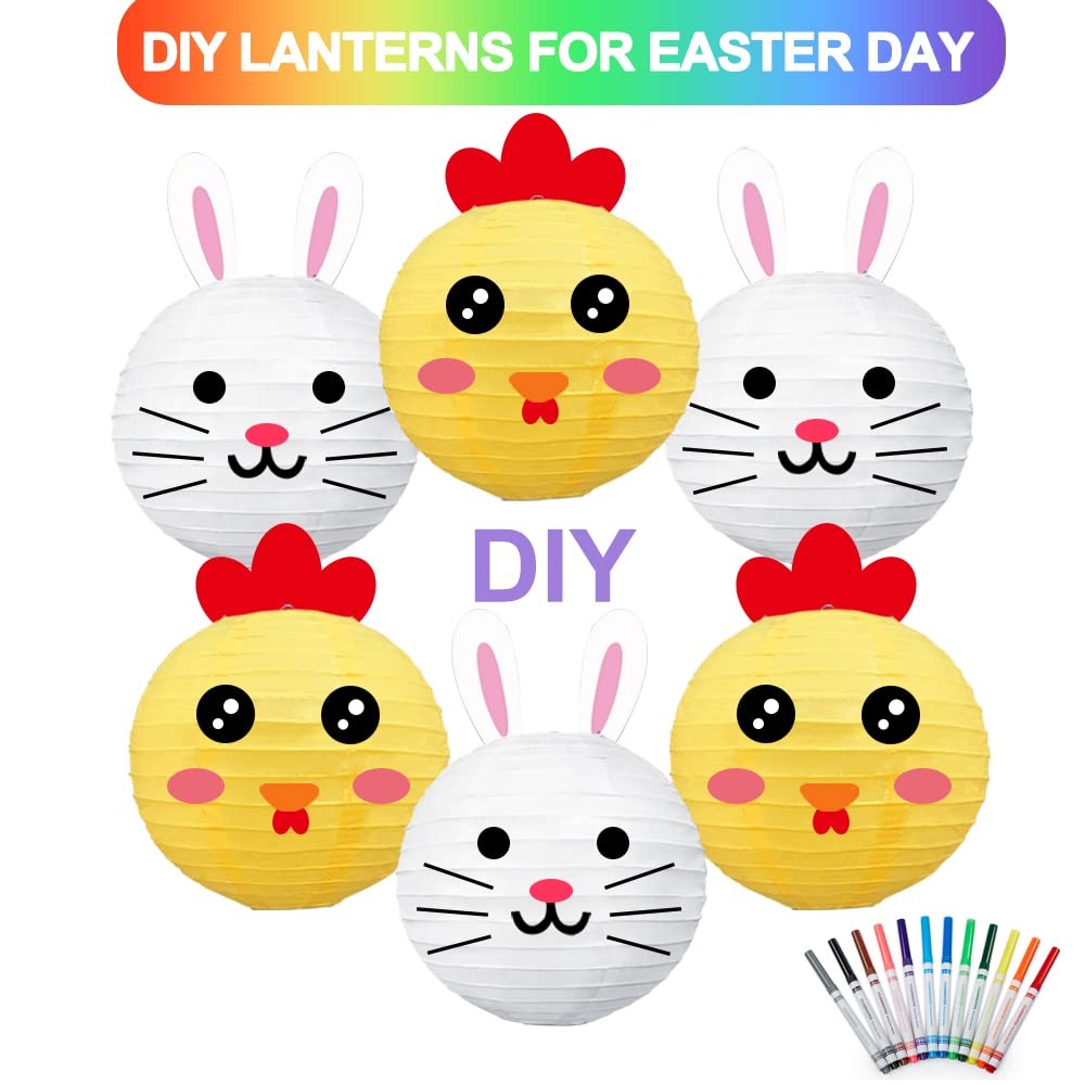 White Paper Lanterns 10pcs 4/6/8/10/12 Inch Round Chinese Lamp | Paper Lanterns