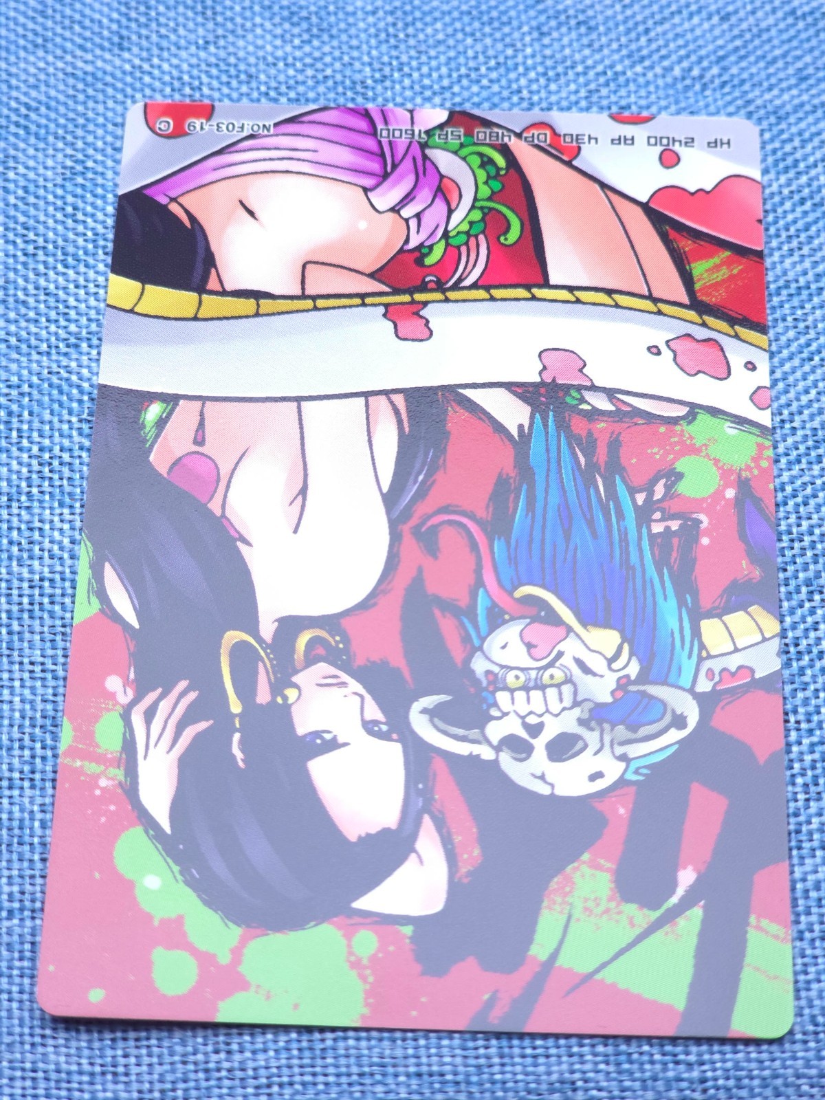 One Piece AR carddass Formation P03 Card HK Ver Common Boa Hancock Snake Princes