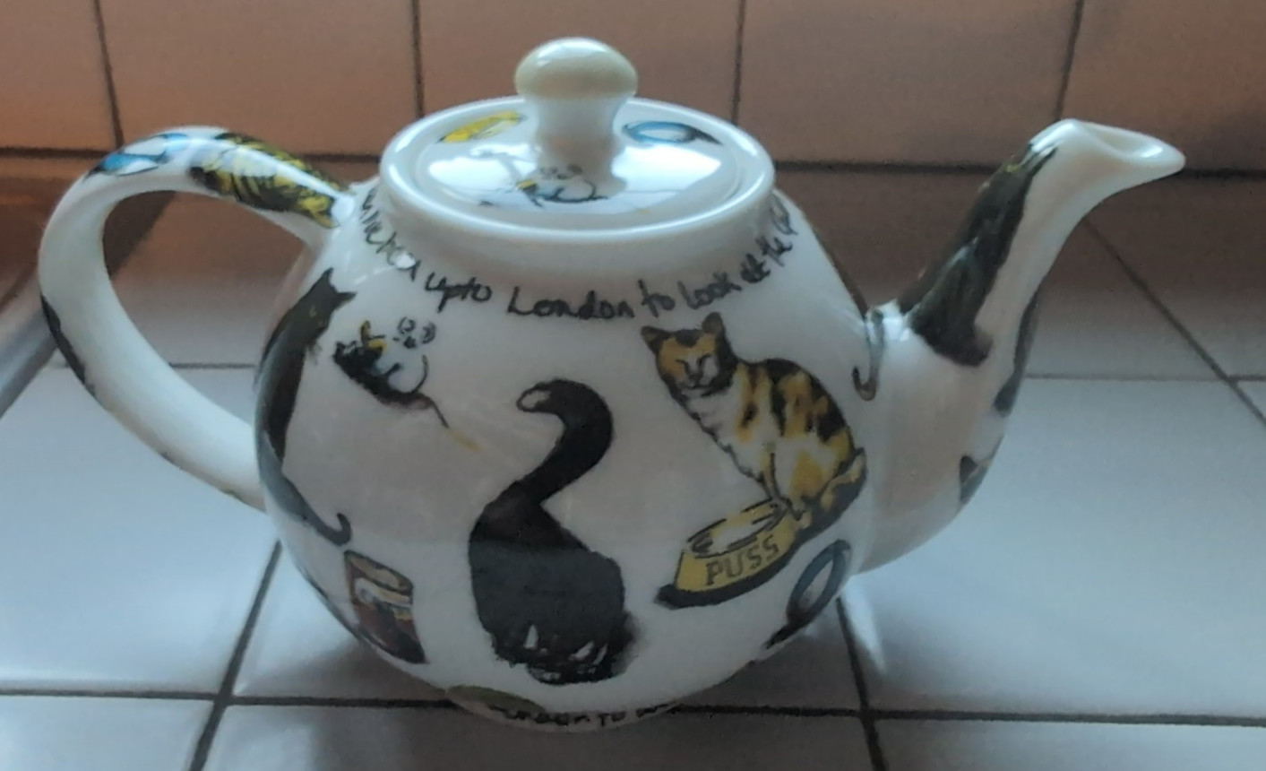Cardew Classic Small Cat Teapot By Paul Cardew FCD05011 12 0z Capacity New Box