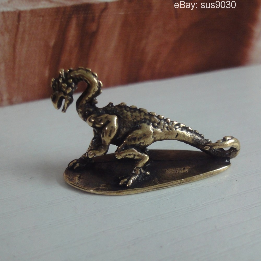 Brass Mythical Dragon Figurine Ornament