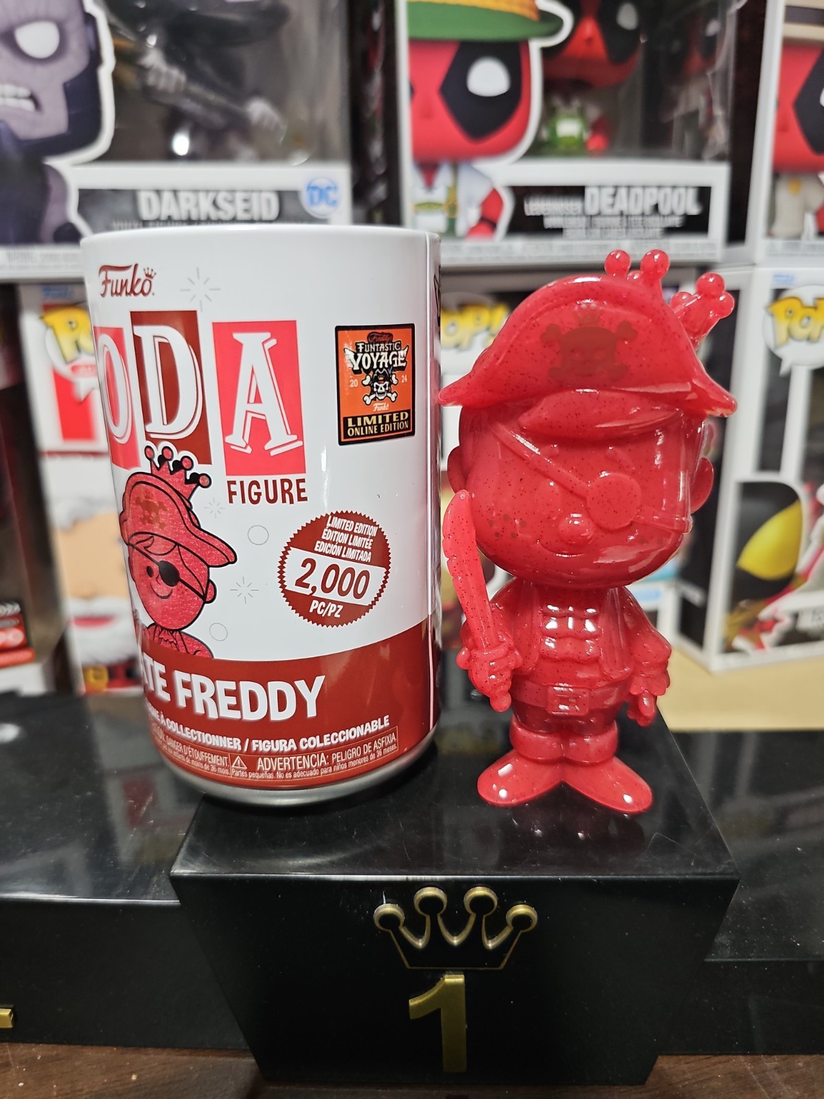 Funko Soda Opened Pirate Freddy Funko Limited Edition 2000 piece