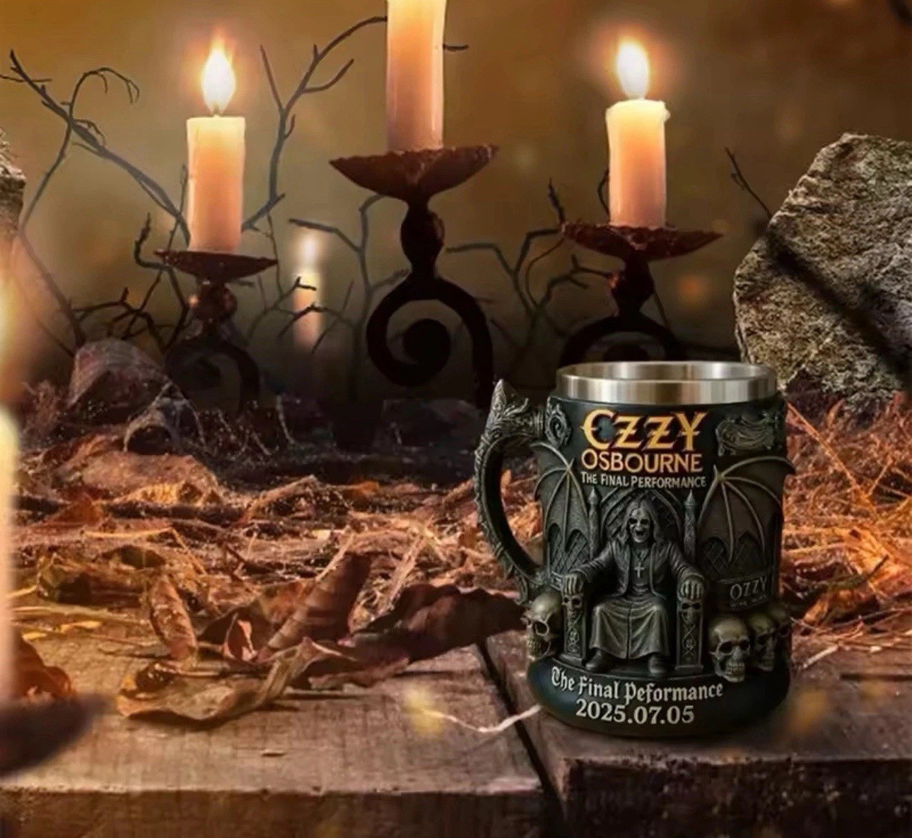 OZZY OSBOURNE (1948-2025) Black Mug For Coffee Lovers