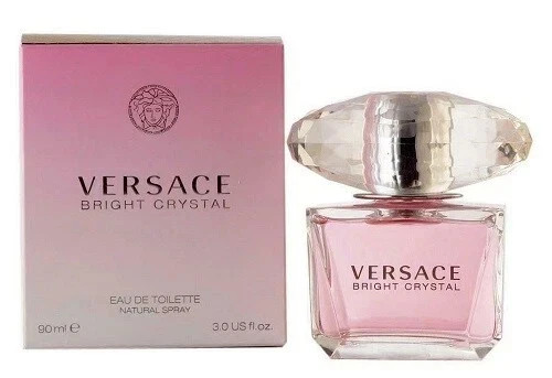 Versace Bright Crystal 3.0 oz Eau de Perfume for Women New In Box