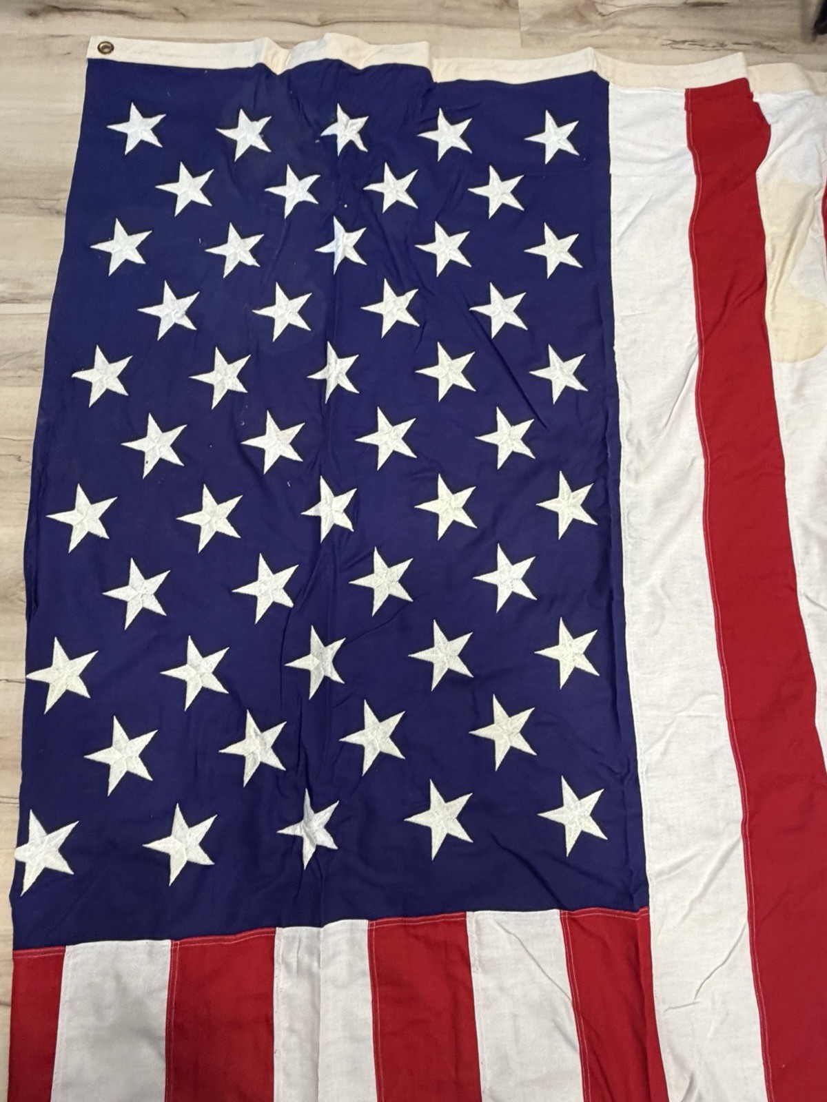 Vintage Valley Forge Flag Co. “Best” 3′ x 5′ 100% Cotton 50 Star American Flag