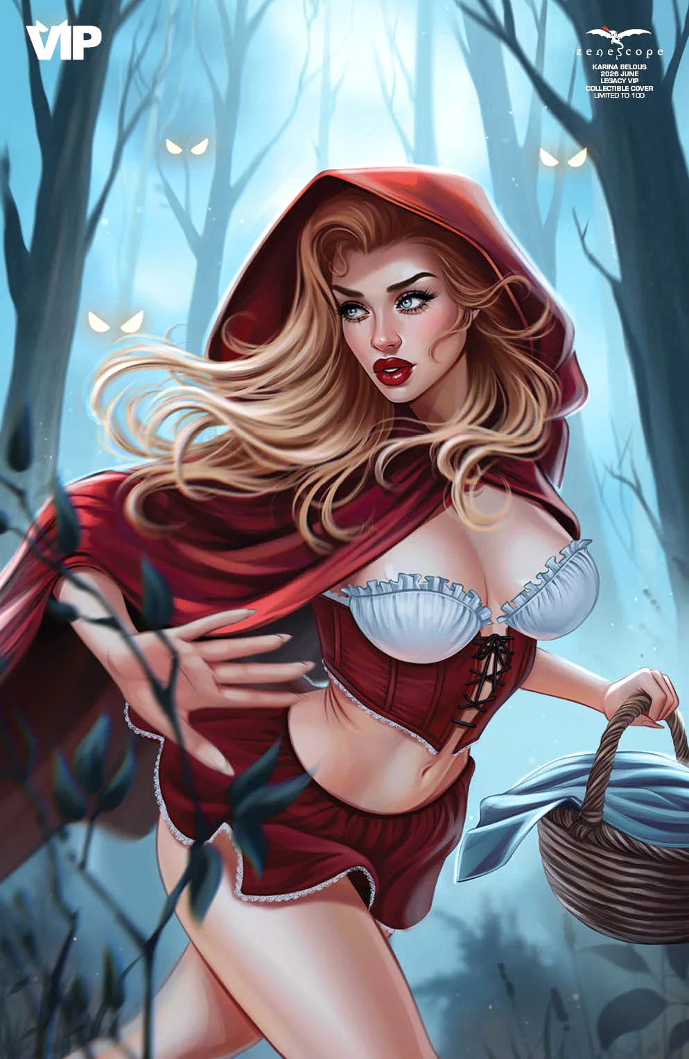 GRIMM FAIRY TALES #4 V3 – Red Riding Hood – VIP Legacy – Karina Belous ZENESCOPE