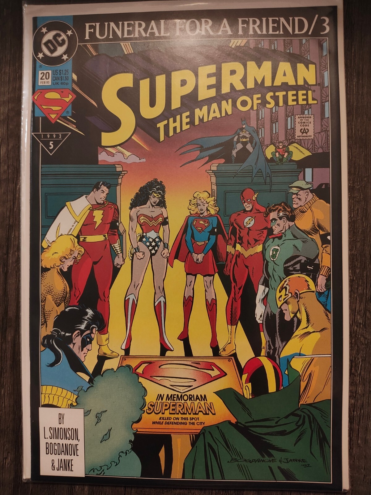 Superman comic ’92-’93 supergirl, Justice League, robin, doomsday, green lantern