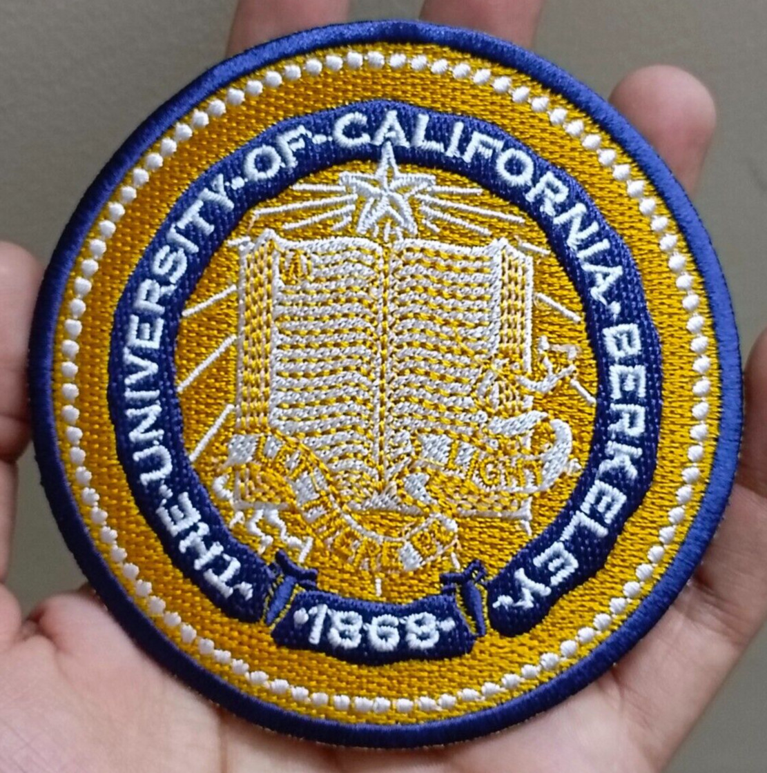 University Of California Berkeley Logo Iron On Patch-Sew Patch-Embroidered Patch