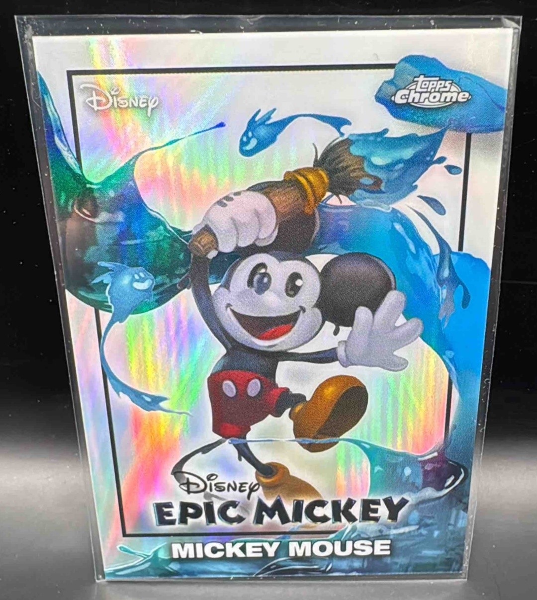 2026 Topps Disney Neon Mickey Mouse #EM-1 Epic