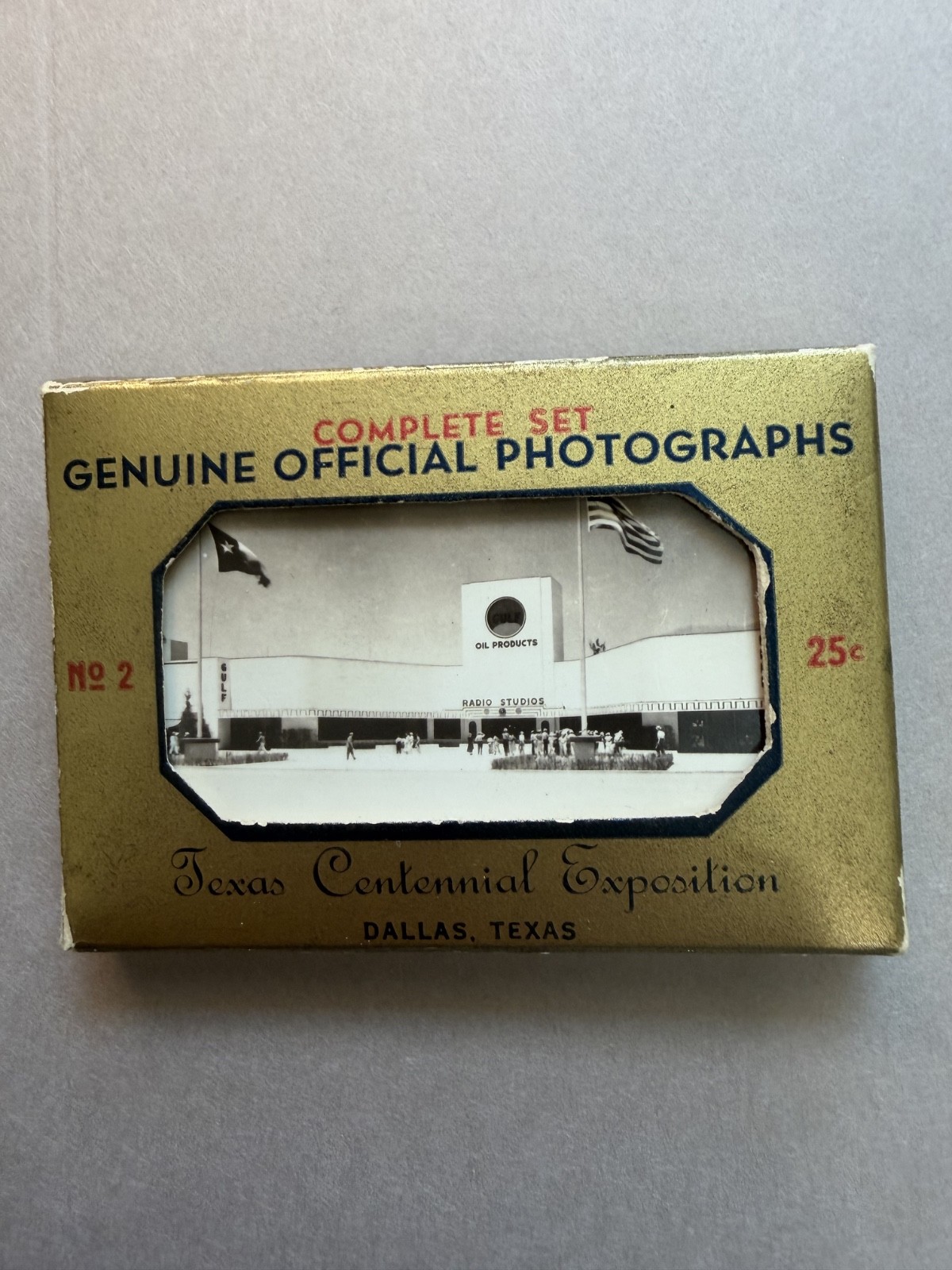 Rare 1936 Texas Centennial Exposition Souvenir 20-Photo Set!