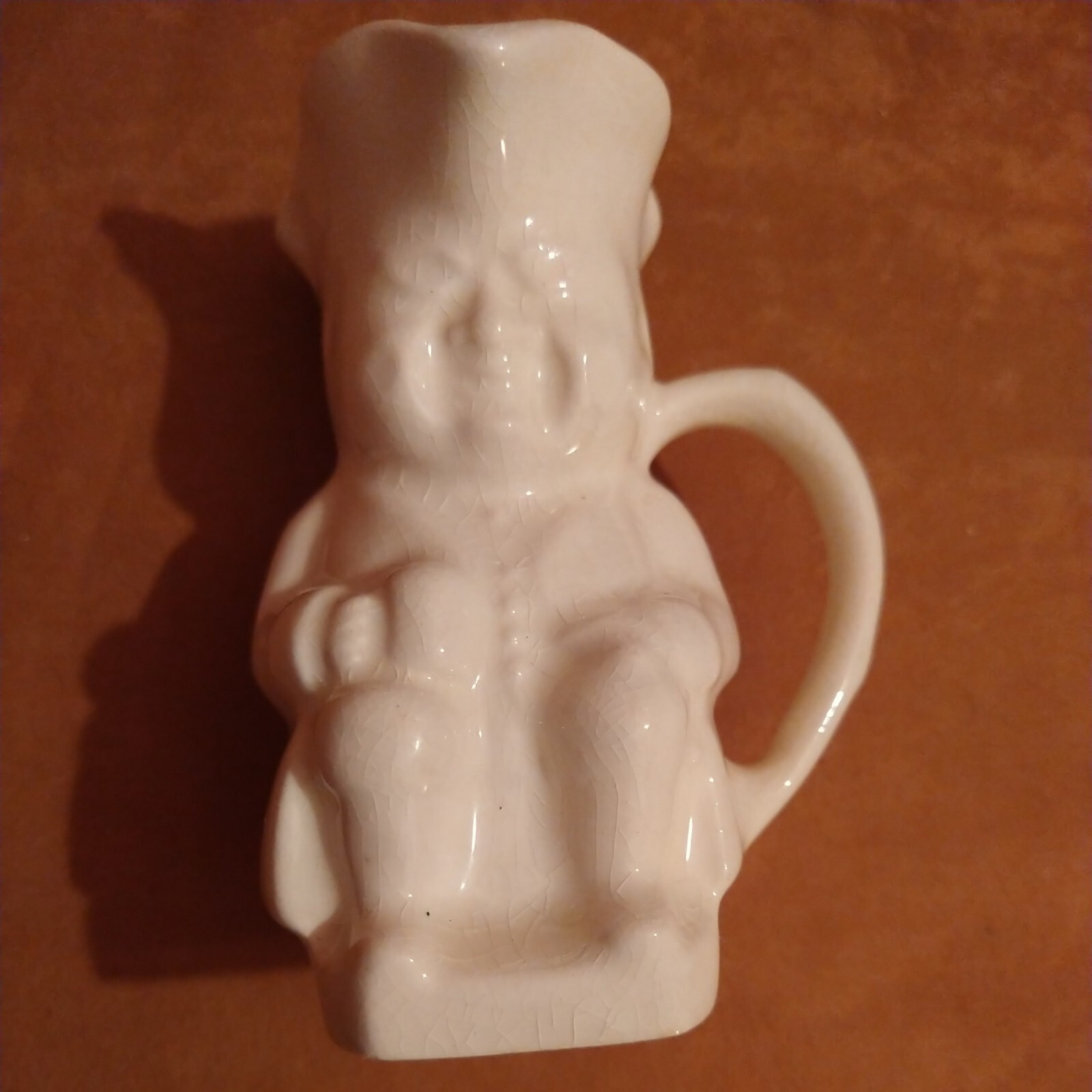 Vtg Toby Jug Mini Pitcher 4.5″ tall
