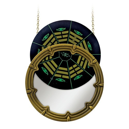 Mononoke Movie Serpent God Medicine Seller True Clarity Mirror Necklace Cosplay