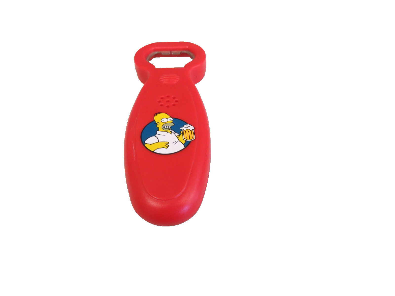 Vintage 2003 The Simpsons Homer Talking Beer Bottle Opener Needs New Batteries