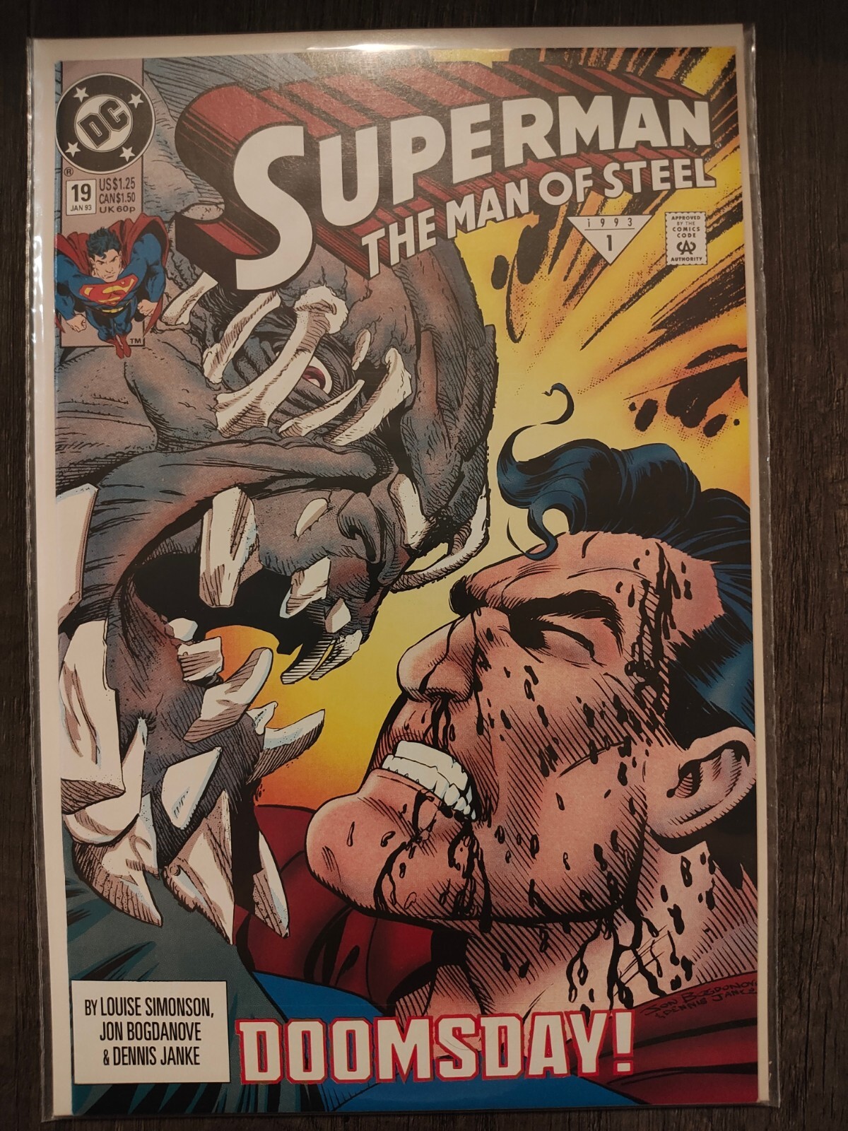 Superman comic ’92-’93 supergirl, Justice League, robin, doomsday, green lantern