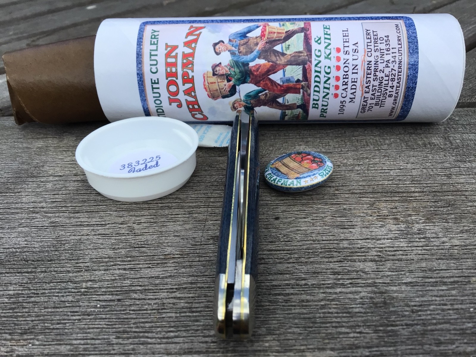 Great Eastern Cutlery #38 John Chapman 383225 Faded Denim Blue Dallas Cowboys!