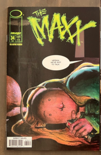 💥 the Maxx # 34 2nd to Last Issue Scarce Low Print Key Sam Keith RIP Lot 💥
