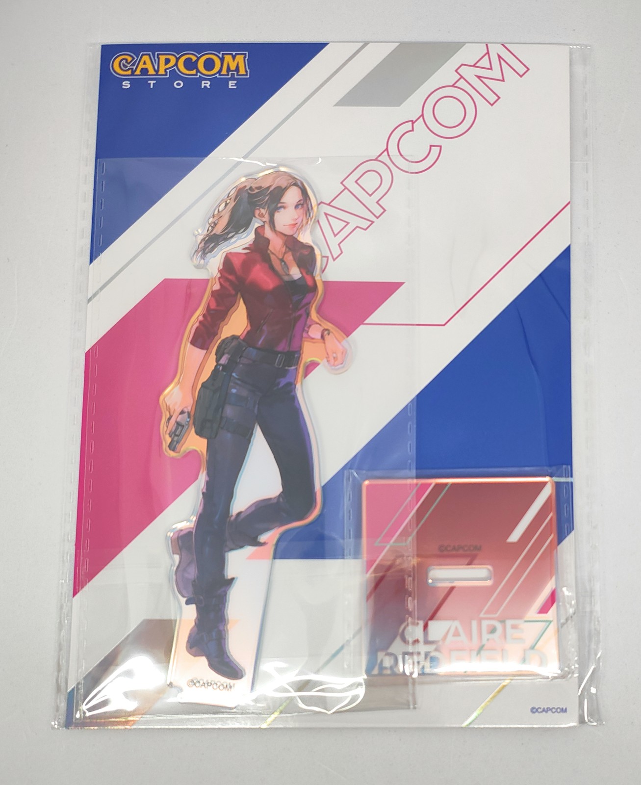Biohazard Resident Evil Claire Holographic Acrylic Stand ALL CAPCOM Artworks