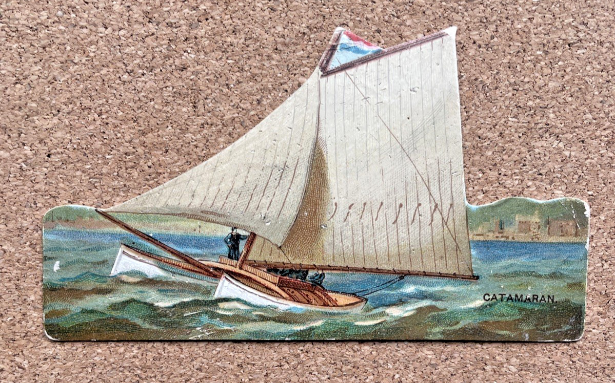 1889 N139 Duke’s Honest Long Cut – Types of Vessels – Catamaran