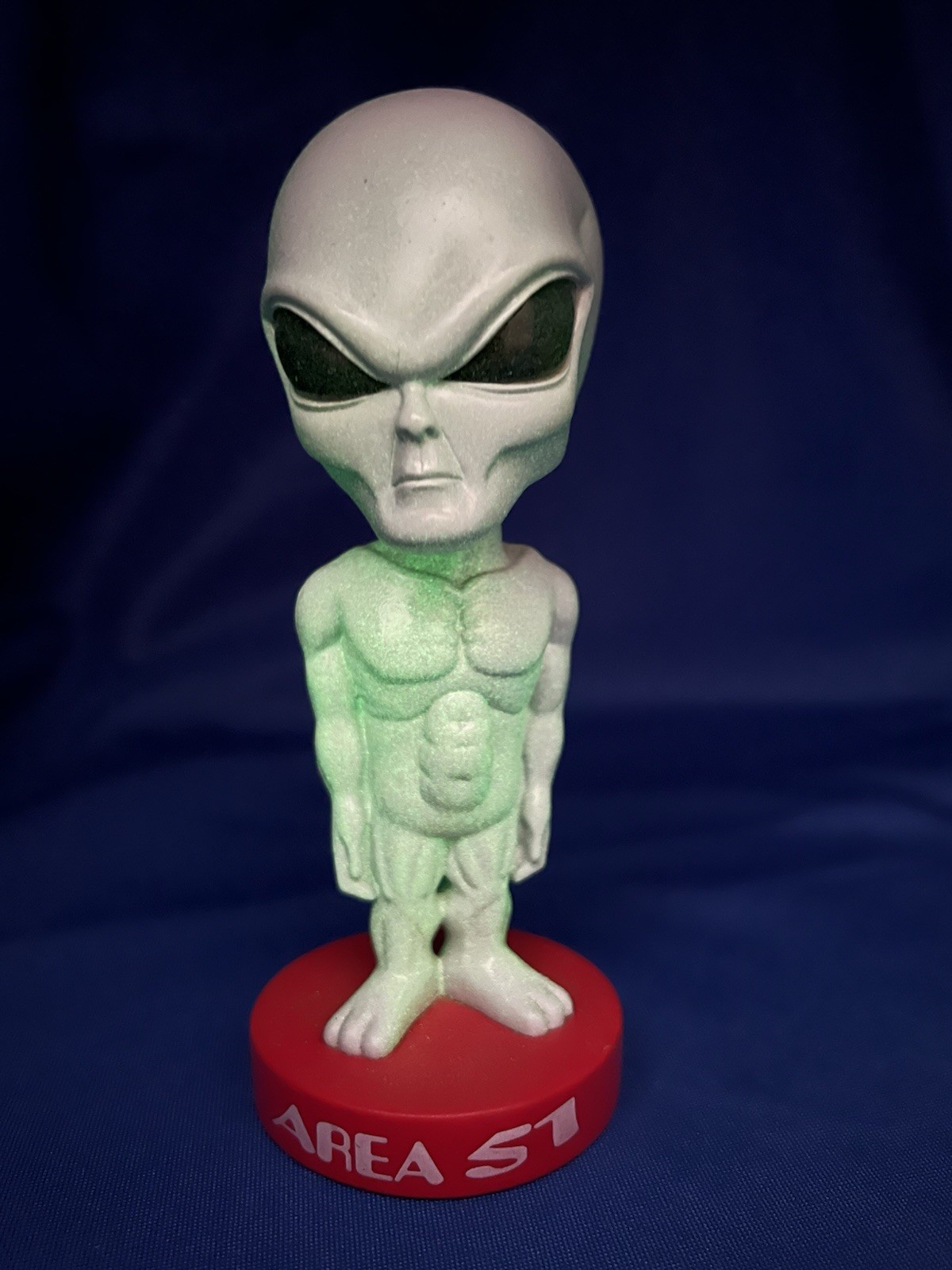 AREA 51 Alien Grey Bosley Bobbers Limited Edition Bobblehead 2001 ODM UFO UAP