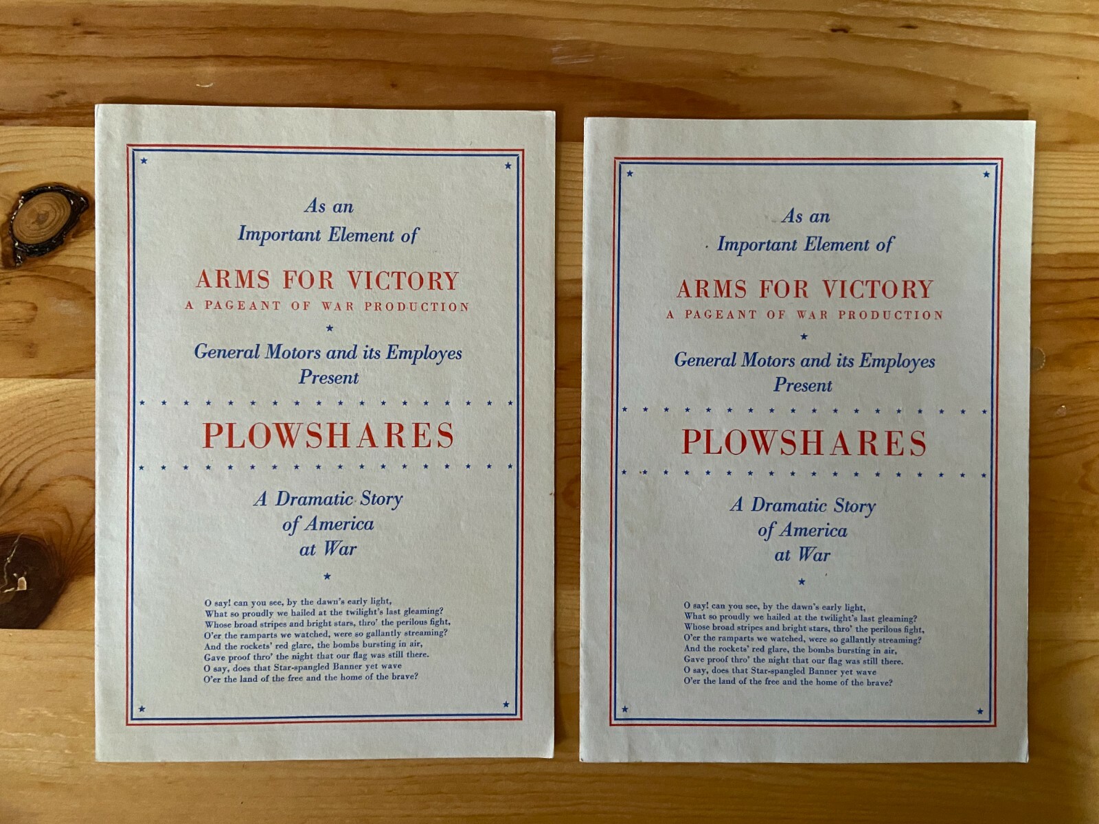 General Motors GM Delco Dayton Ohio Plowshares Arms For Victory Program WWII