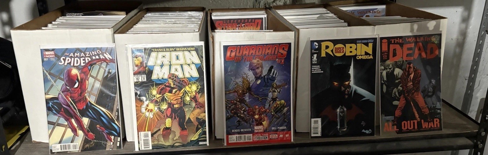 10 Modern Comic Mystery Boxes, Marvel, DC, Image – #1s, Variants, Minor Keys