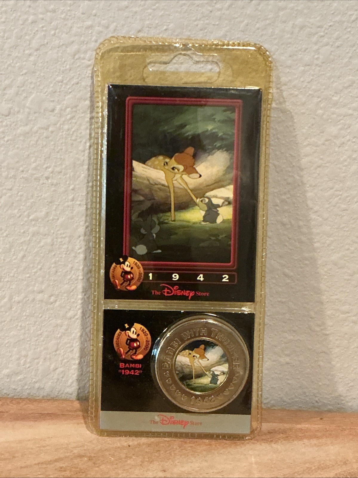 Disney Decades of Coins #7 1942 Bambi Disney Coin Sealed