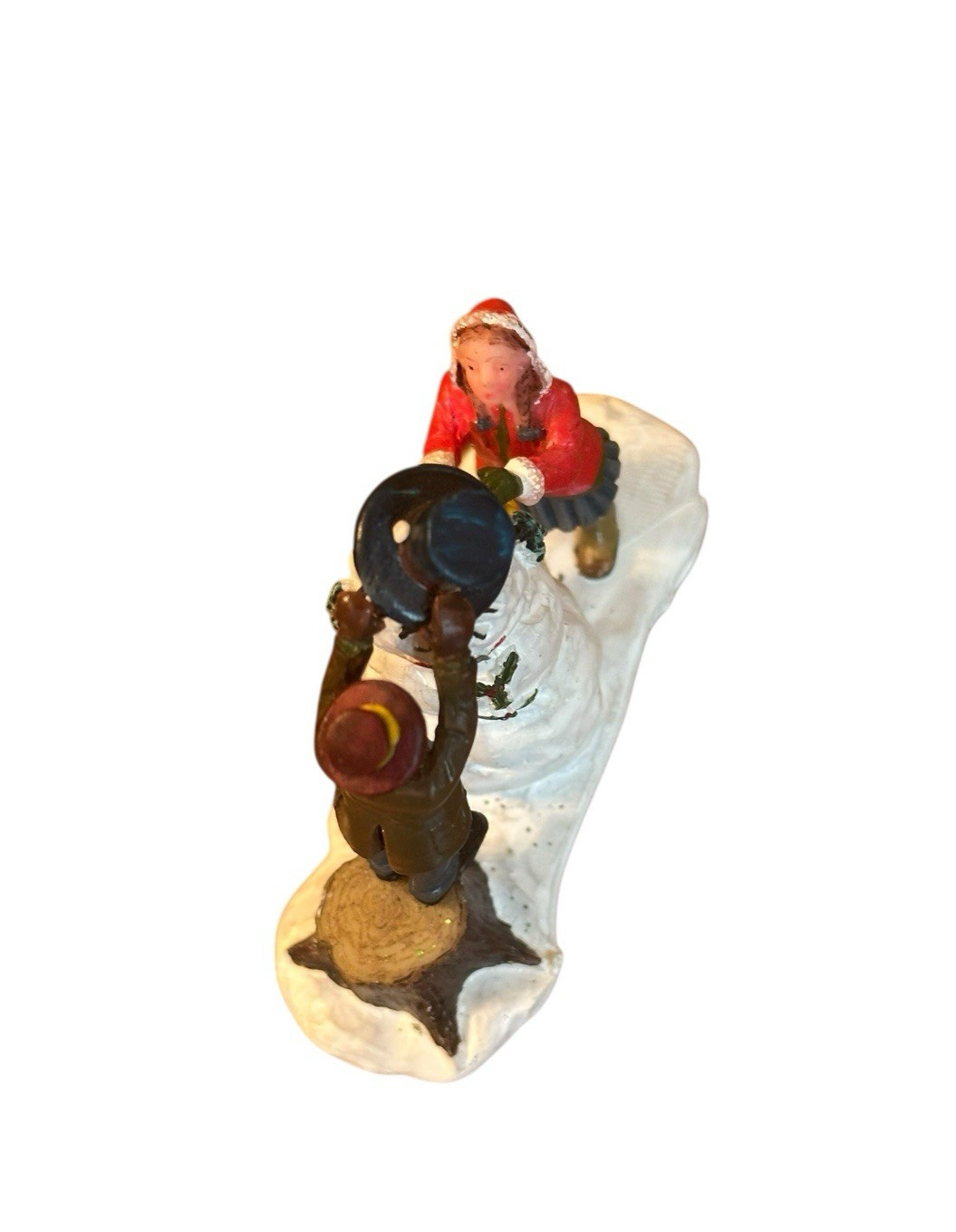 Lemax Dressing Mr Snowman Christmas Holiday 32732 3.35in Vintage