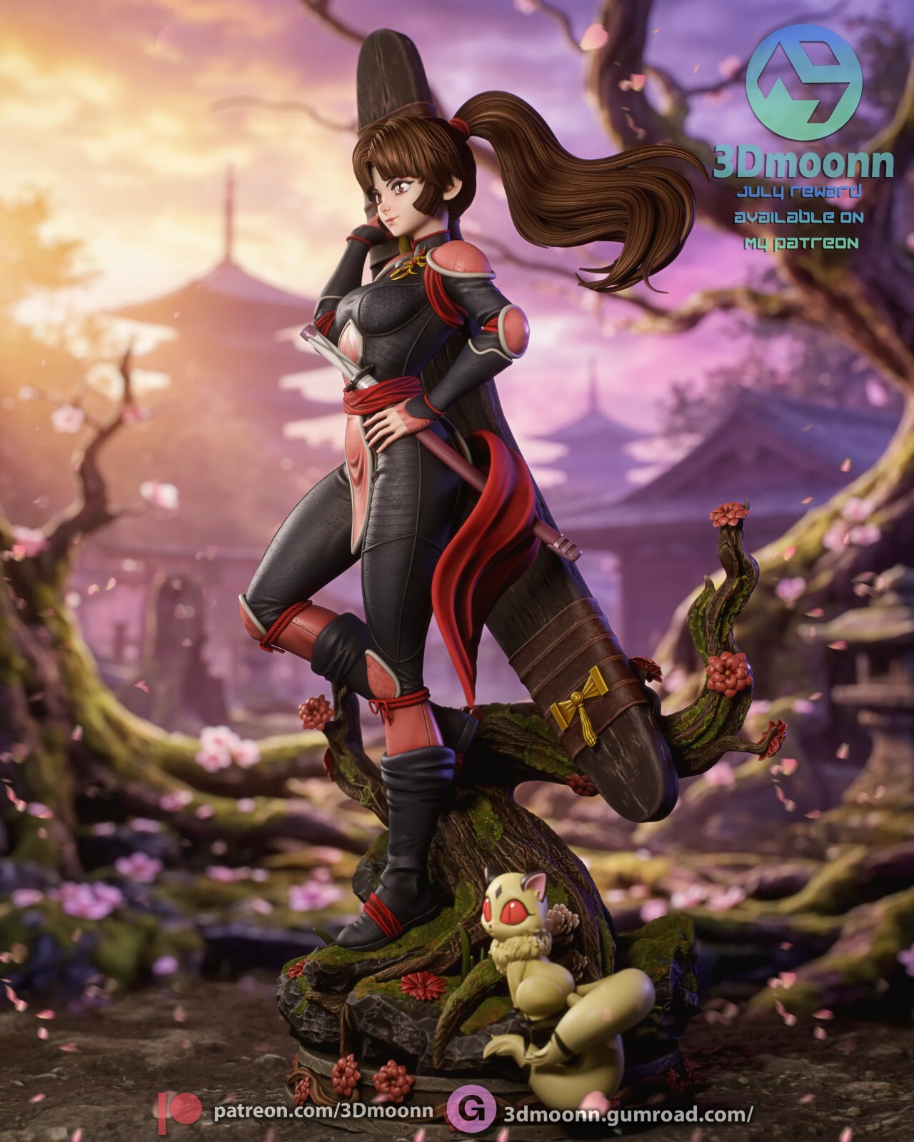 1:8 Sango Inuyasha UNPAINTED High Quality Garage Kit
