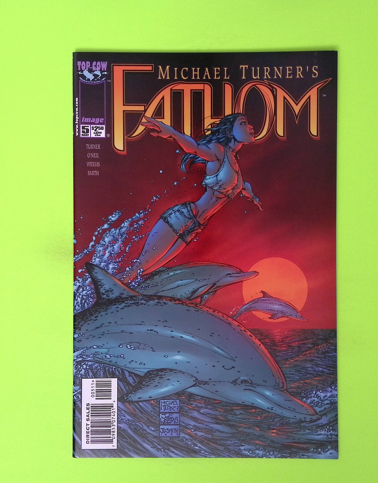 Fathom #5 Vol. 1 1999 Top Cow Productions High Grade Comic Book X178-53