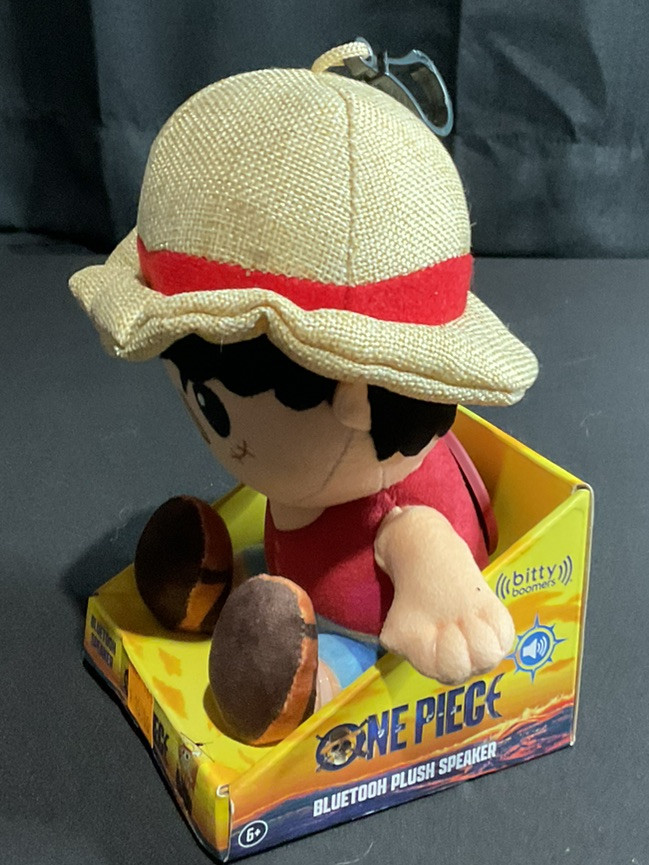 One Piece Bitty Boomers Bluetooth Speaker Plush Zoro And Luffy Set Of 2 New