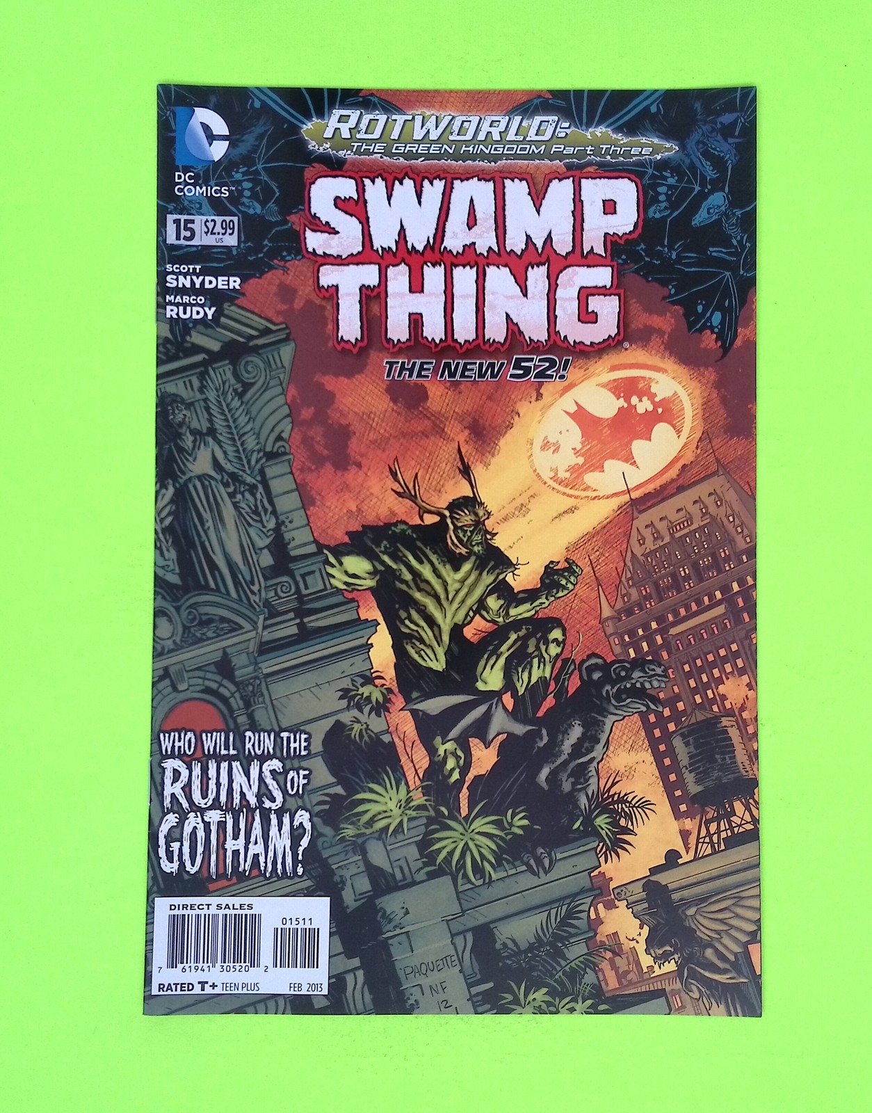 Swamp Thing #15 Vol. 5 2013 DC Comics 7.0 Comic Book R46-52