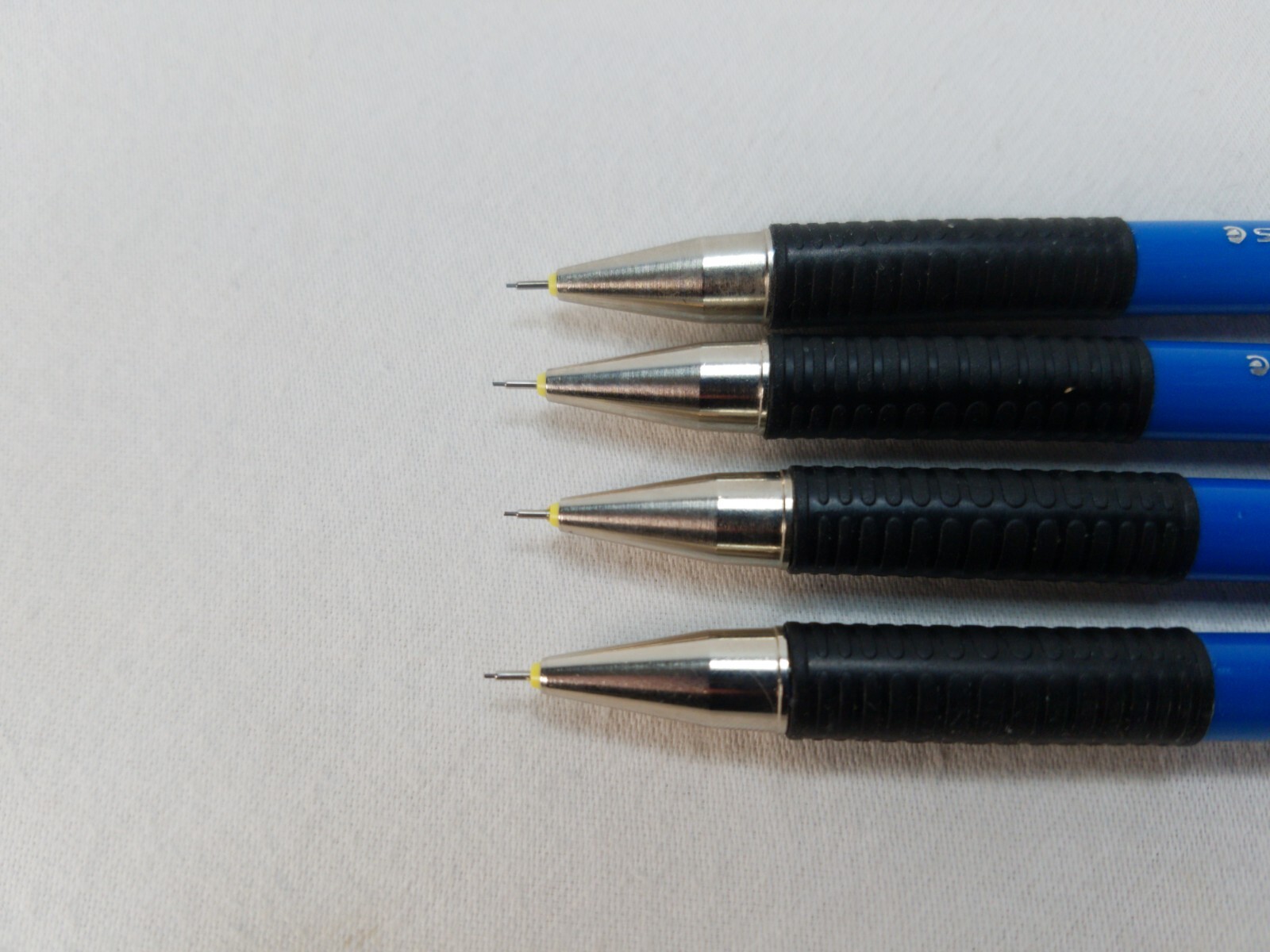 Staedtler Marsmicro 0.3/0.35 Mechanical Pencil Vintage Blue Yellow Body Lot of 4